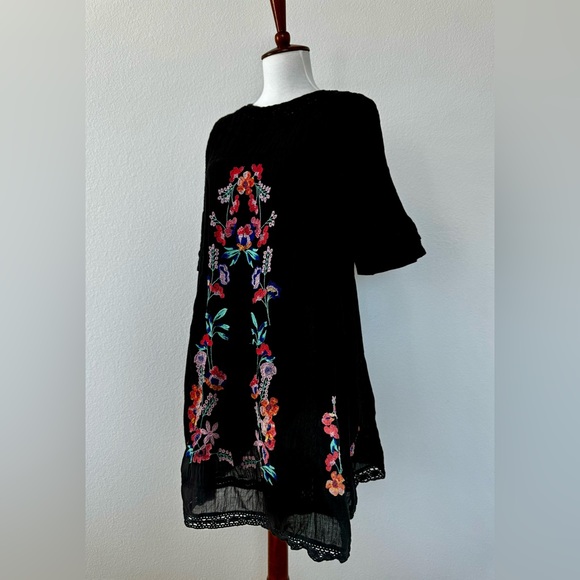 Free People Embroidered Mini Dress - Picture 2 of 5